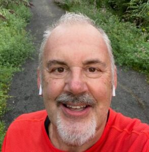 Here I am out for a run, 2 months after my last treatment.